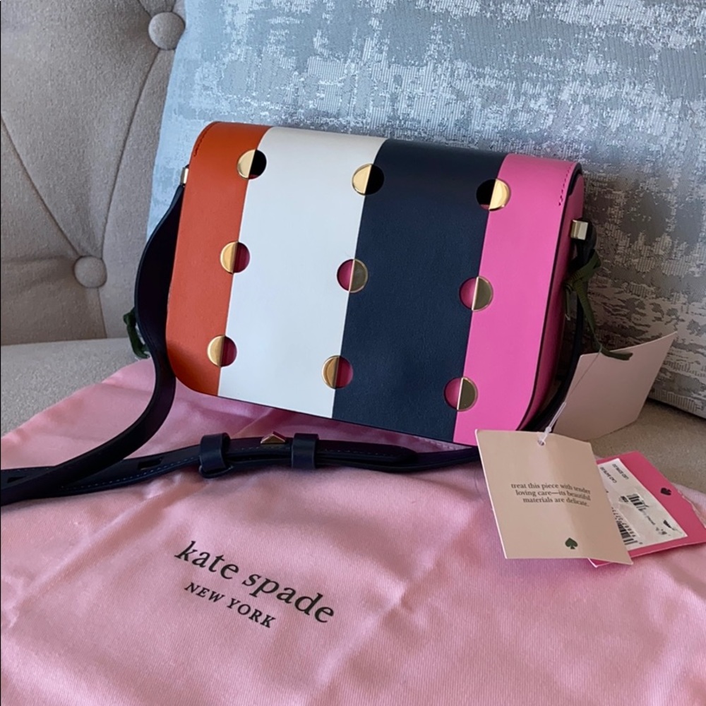 NWT Kate spade Nicola dot Small flap Shoulder bag - Picture 8 of 8